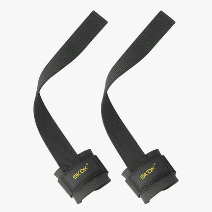 Weightlifting Strap with Wrist Band Gym Grip Bands Fitness Powerlifting Strength Weight Training Exercise Protection Wrist Strap